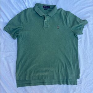Ralph Lauren Men's Polo Shirt in Forest Green